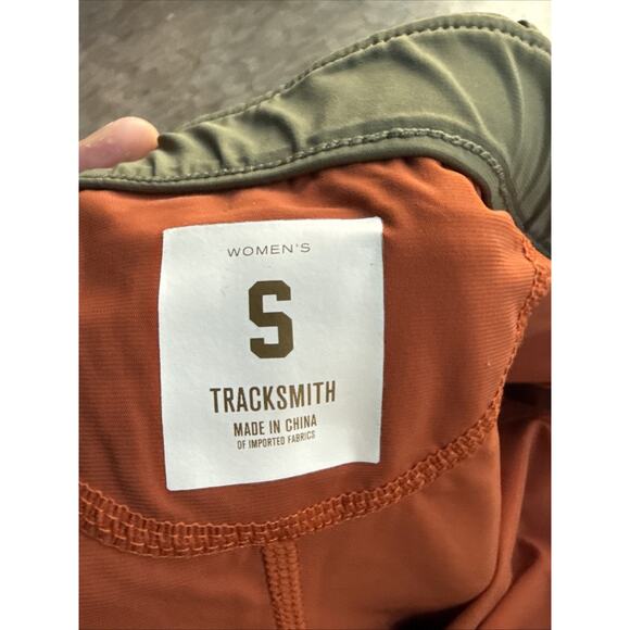 Tracksmith Off Roads Shorts Women’s Olive Green Small Lined Running - Picture 3 of 7